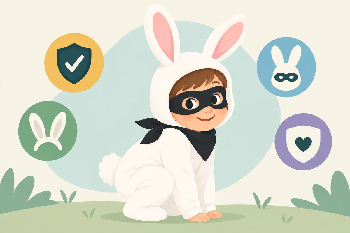 Rabbit Costume Safety Tips for Tiny Outlaws