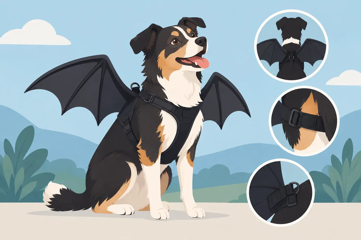 Bat Wings Dog Harness Fit Tips for Flight Risks
