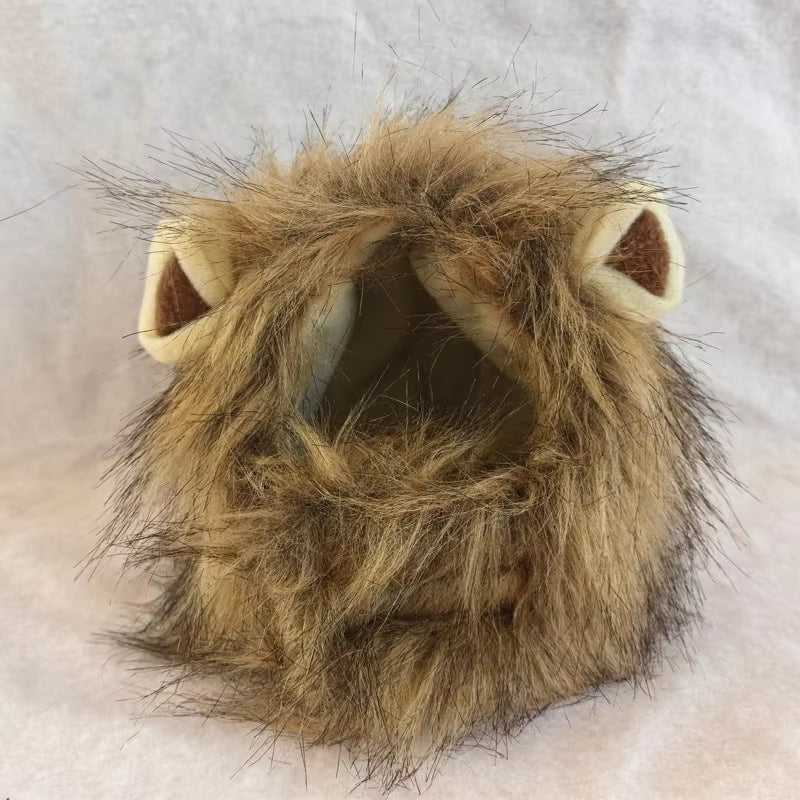 Mane Suspect™ – Brown Lion Mane Pet Costume