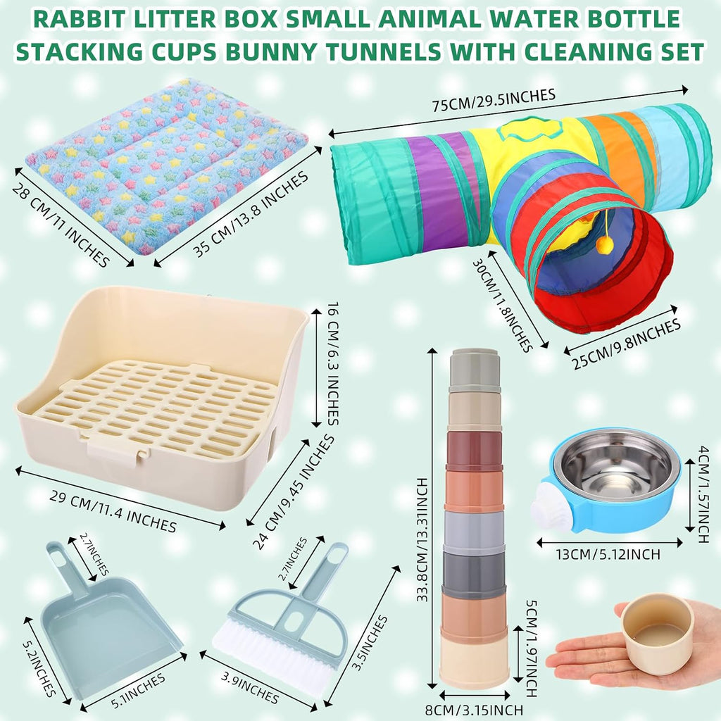 The Flop House™ – 34-Piece Rabbit Starter Kit 🐰