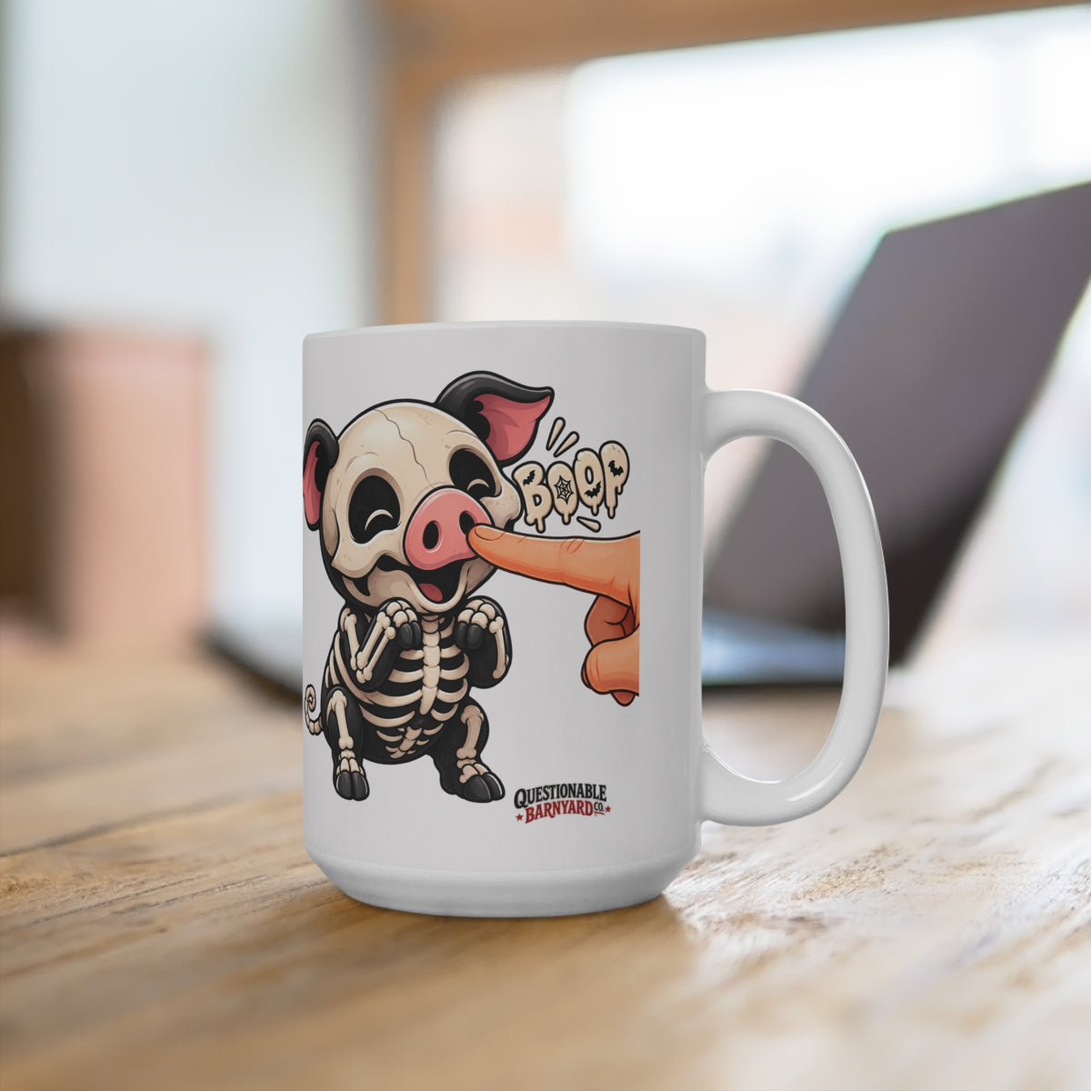BOOP™ Mug 15oz — Cute Spooky Halloween Gift