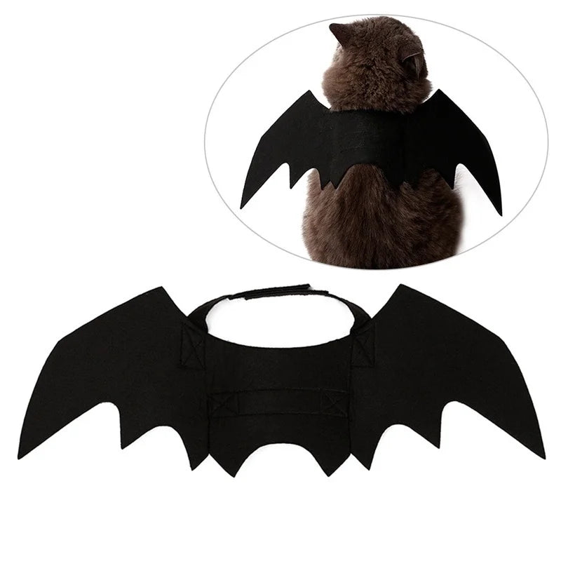 Bat Decisions™ – Halloween Pet Bat Wings Harness 🦇
