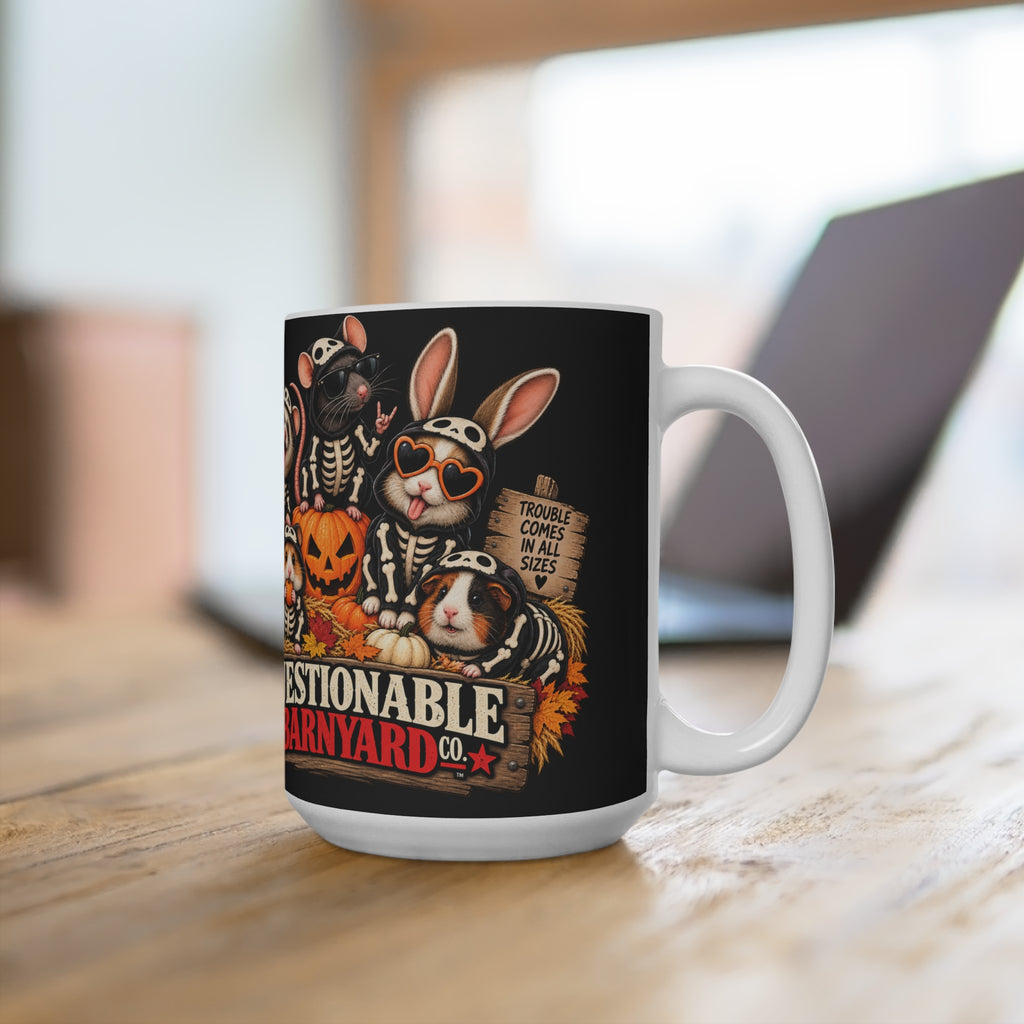 Tiny Terrors™ Mug 🎃🐭🐰– 15oz Cute Pets
