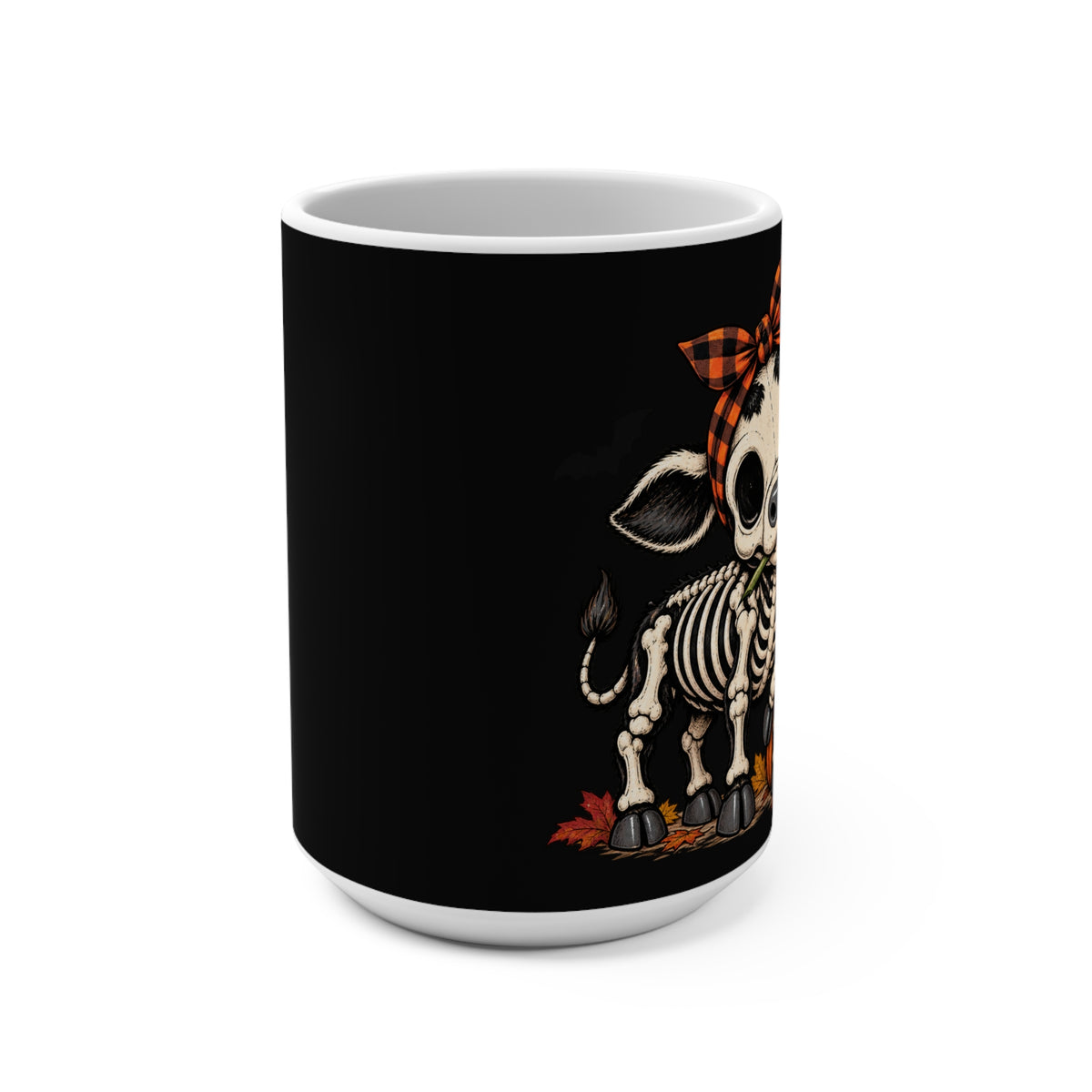 Moo to the Bone™ Mug 🐄💀🌻15oz