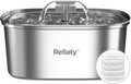 The Purrcolator™ – 3.2L Stainless Steel Cat Water Fountain “Includes 4 Filters + 4 Sponges”