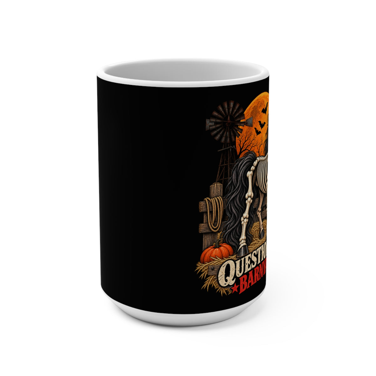 Dead Horse Society™ Mug 🐴💀 — Halloween 15oz Coffee Cup