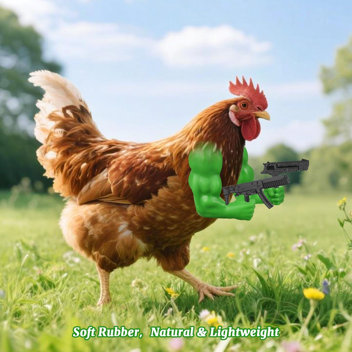 Armed & Feathered™ – 3-Pair Chicken Arm Set