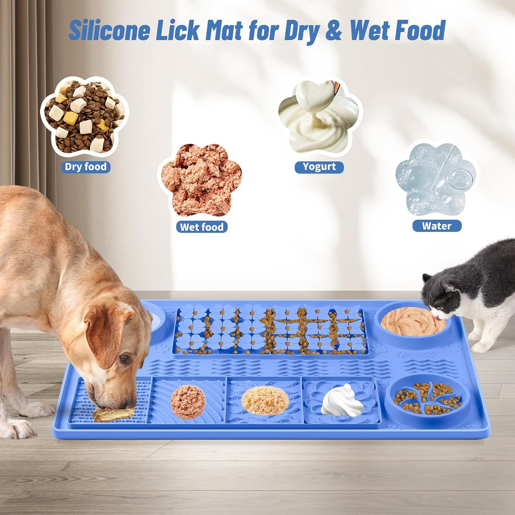 🐷 The Piggy Platter™ XL Foraging & Lick Mat – 32" × 20"
